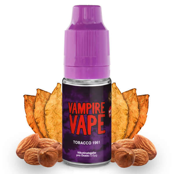Vampire Vape 10ml - Tobacco 1961 0mg