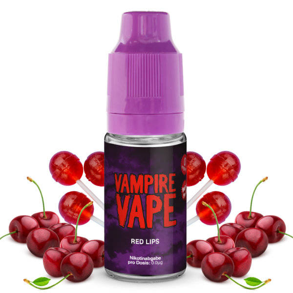 Vampire Vape 10ml - Red Lips 12mg