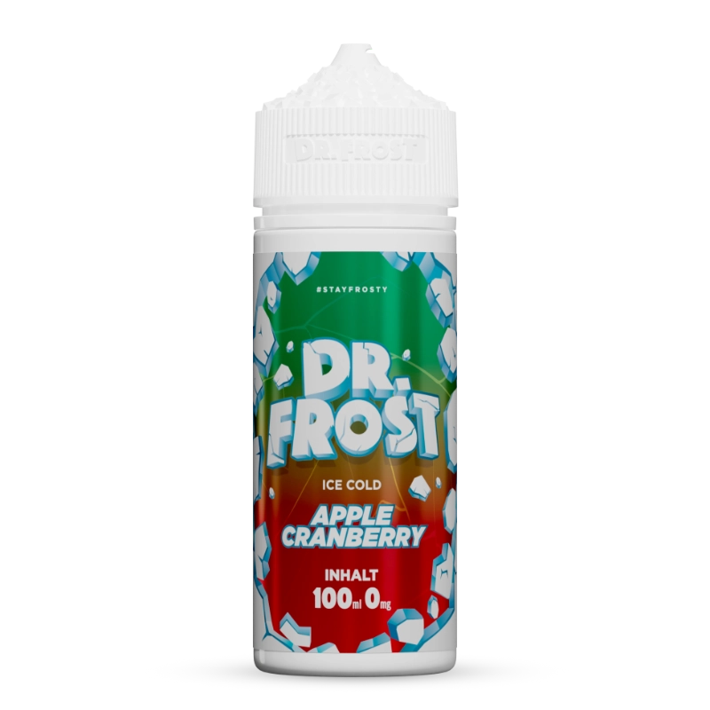 Dr. Frost 100ml Shortfill - Ice Cold Apple Cranberry