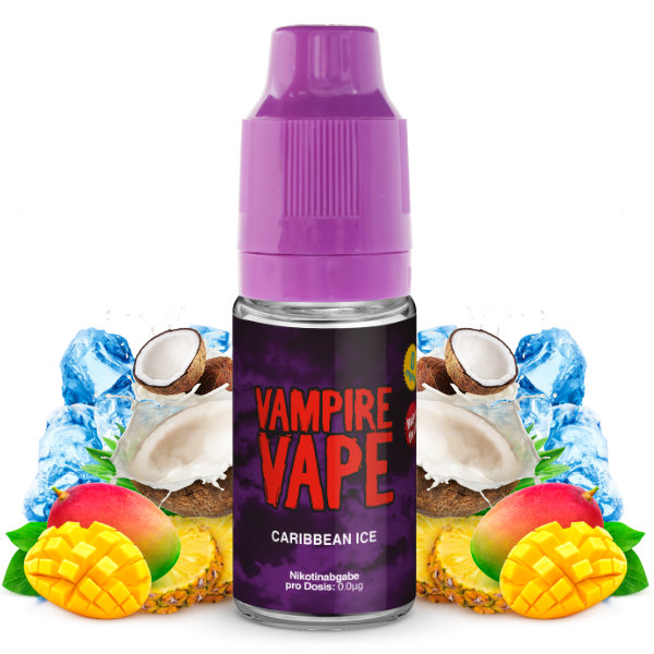 Vampire Vape 10ml - Caribbean Ice 0mg