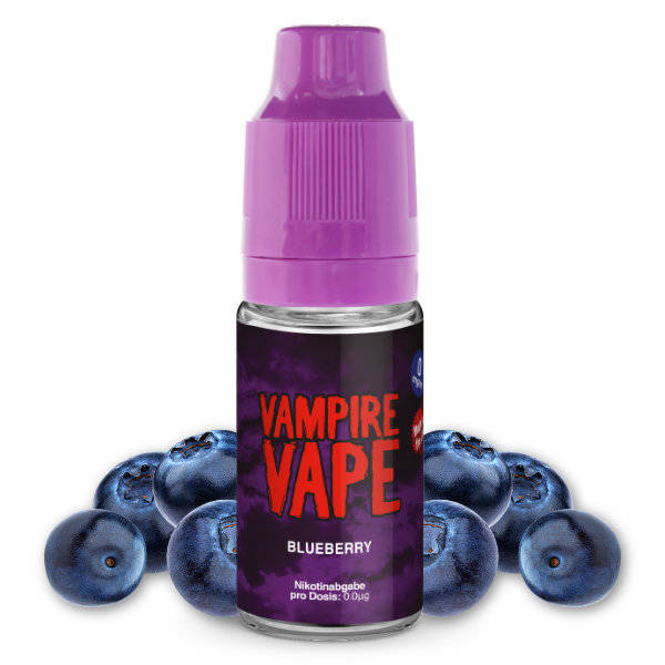 Vampire Vape 10ml - Blueberry 0mg