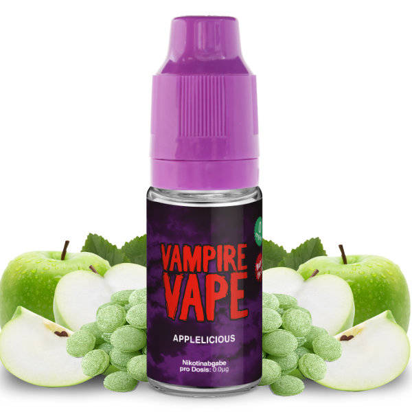 Vampire Vape 10ml - Applelicious 12mg