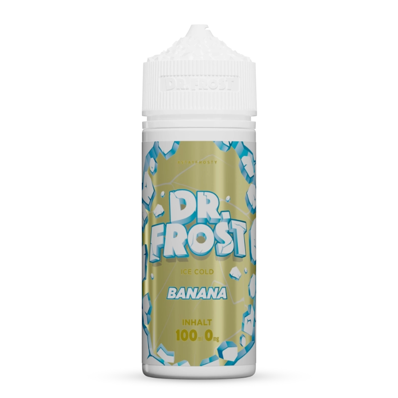 Dr. Frost 100ml Shortfill - Ice Cold Banana