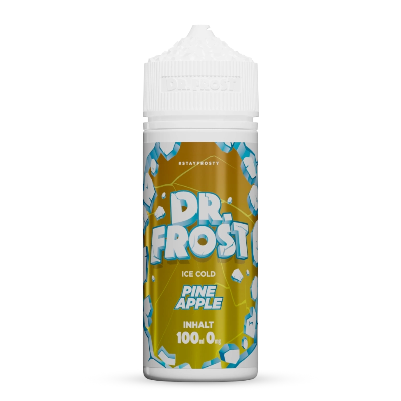 Dr. Frost 100ml Shortfill - Ice Cold Pineapple