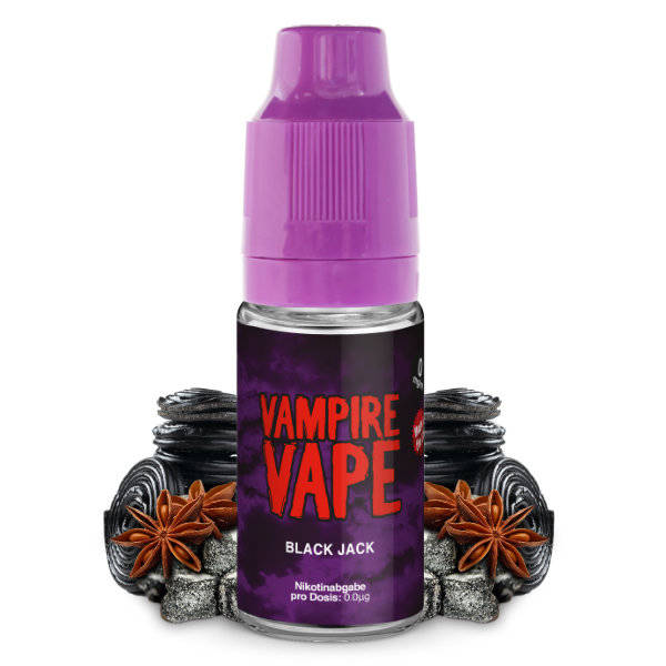 Vampire Vape 10ml - Black Jack 3mg