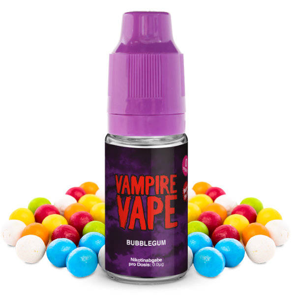 Vampire Vape 10ml - Bubblegum 0mg