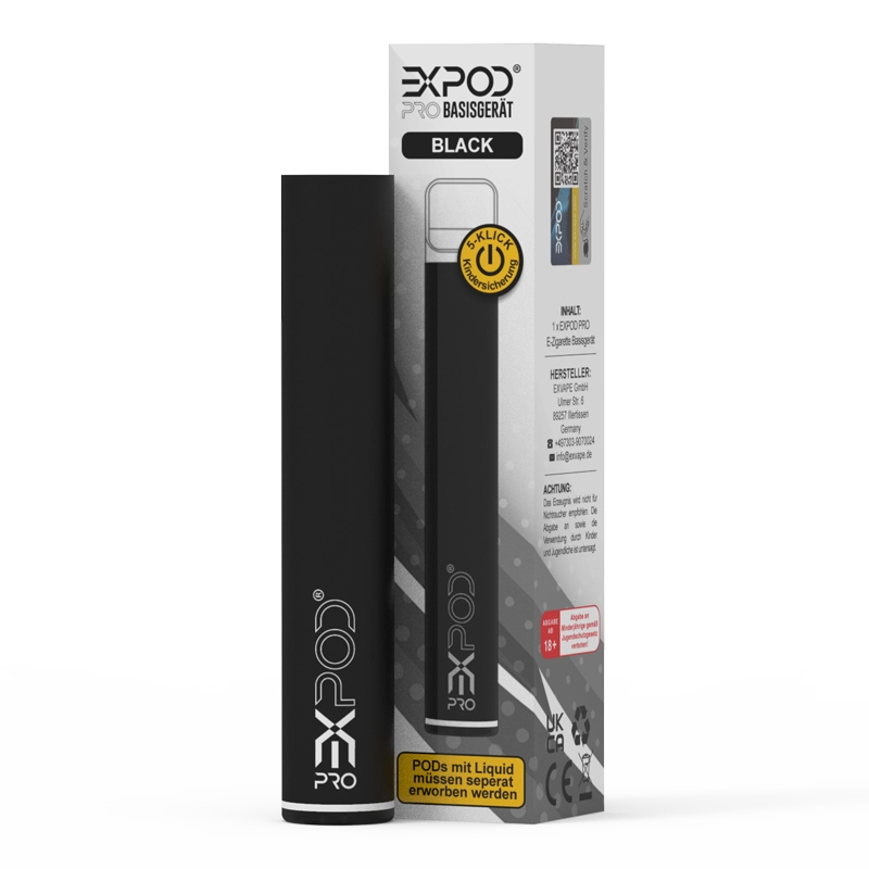 ExPod Pro Akku - Schwarz