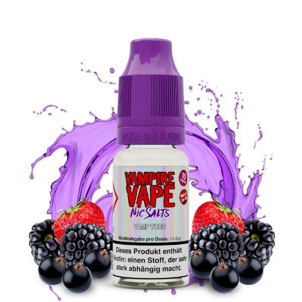 Vamp Toes 10ml Nic Salts - 20mg