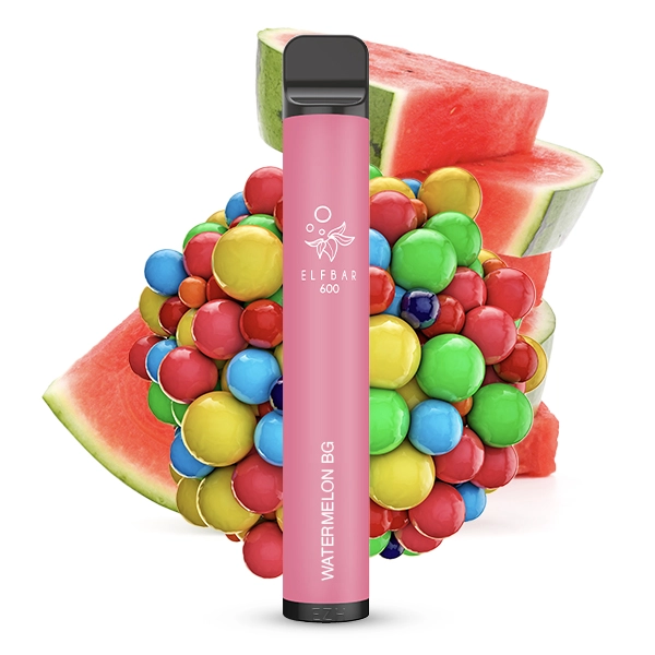 Elfbar 600 Einweg E-Zigarette 2ml - Watermelon Bubblegum 20mg
