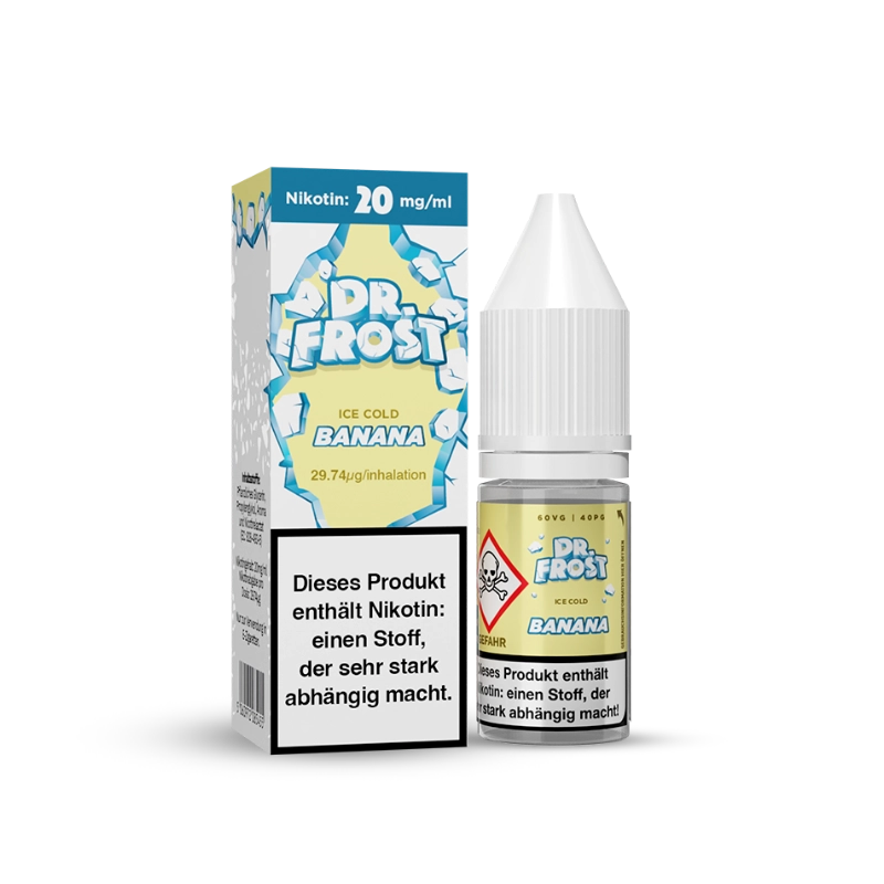 Dr. Frost Salt Nic - Ice Cold Banana 10ml 20mg