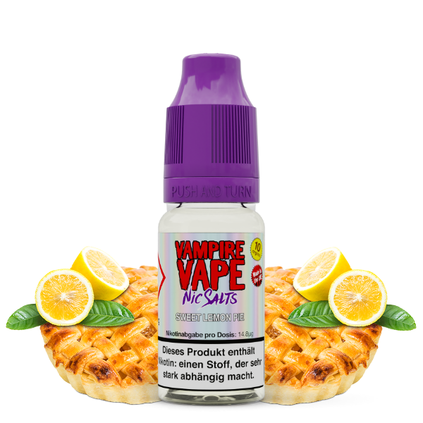 Vampire Vape 10ml Nic Salts - Sweet Lemon Pie 20mg