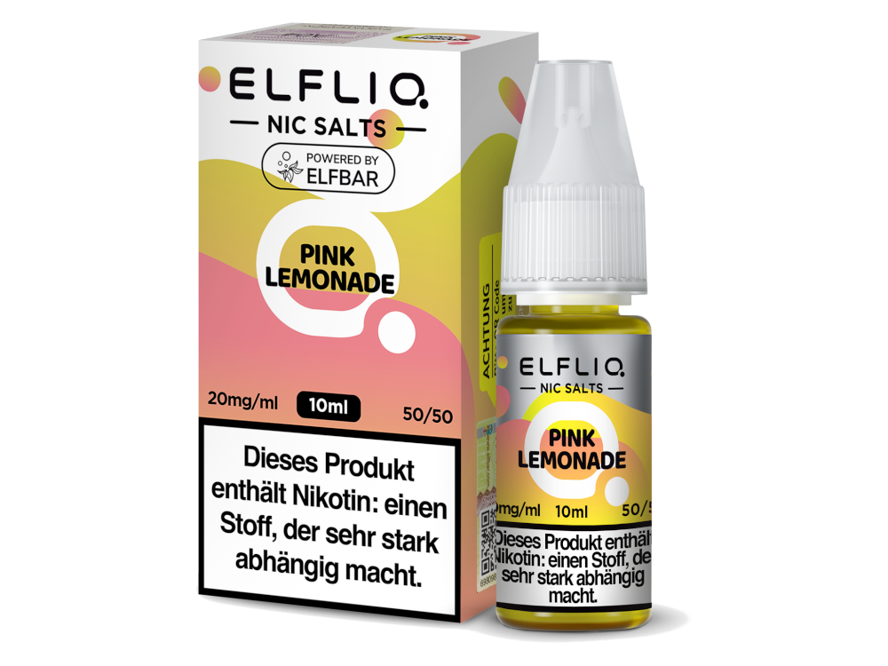 ELFLIQ, Pink Lemonade, Nikotinsalz Liquid 10mg 10ml