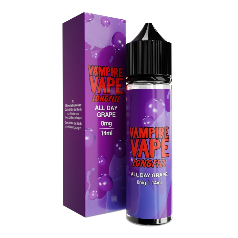 Vampire Vape 14ml Longfill - All Day Grape