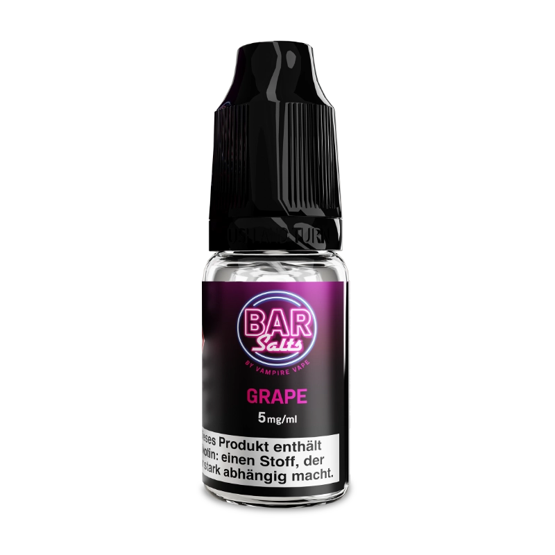 Vampire Vape Bar Salts - Grape 10ml 5mg