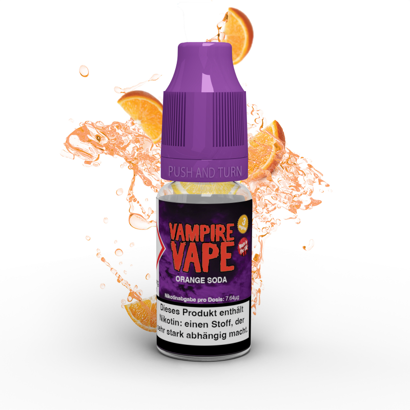 Vampire Vape 10ml - Orange Soda 3mg
