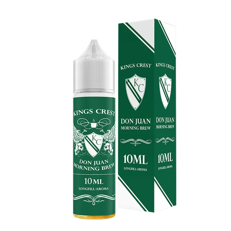 Kings Crest, Don Juan Morning Brew 10ml Longfill