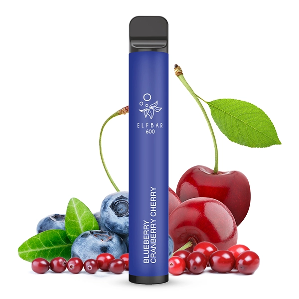 Elfbar 600 Einweg E-Zigarette 2ml - Blueberry Cranberry Cherry 20mg