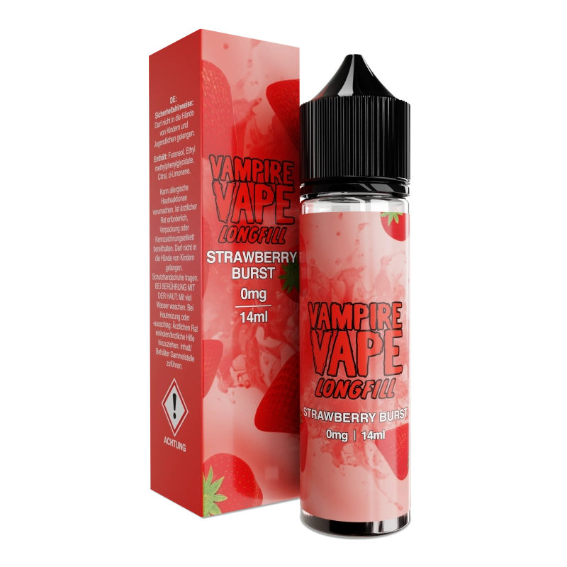 Vampire Vape 14ml Longfill - Strawberry Burst