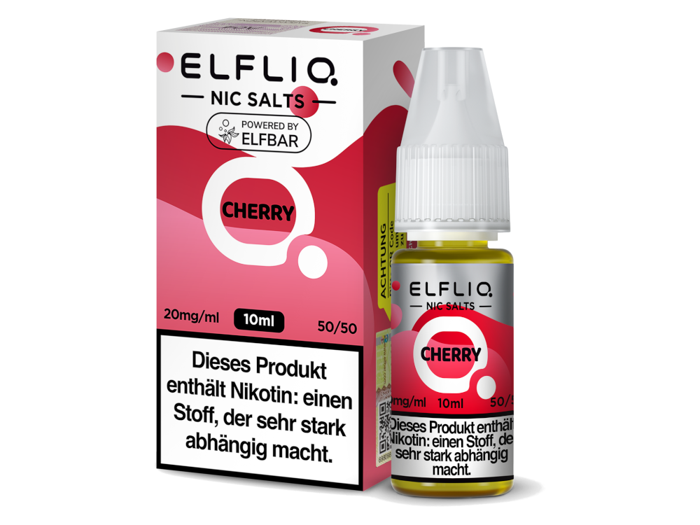 ELFLIQ, Cherry, Nikotinsalz Liquid 10mg 10ml