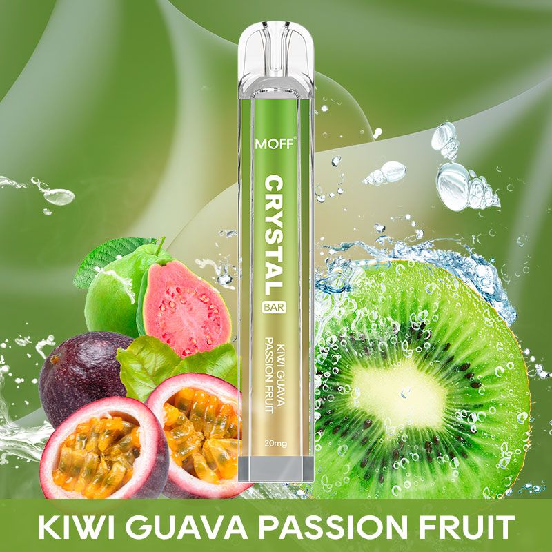 Crystalbar - Kiwi Guava Passion Fruit Disposable 2ml 20mg