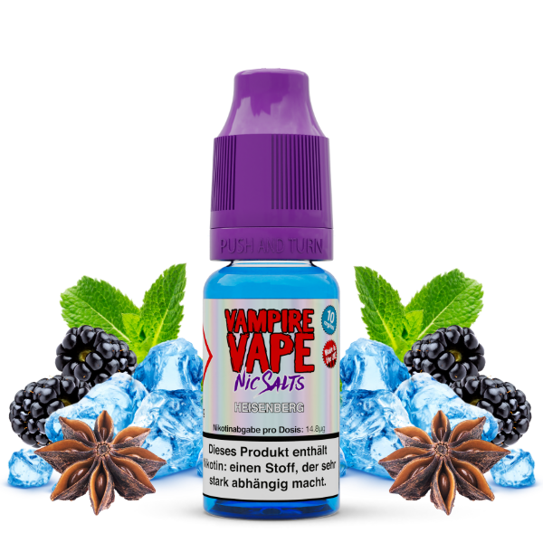 Vampire Vape 10ml Nic Salts - Heisenberg 20mg