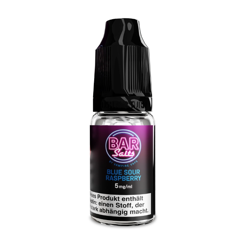 Vampire Vape Bar Salts - Blue Sour Raspberry 10ml 5mg