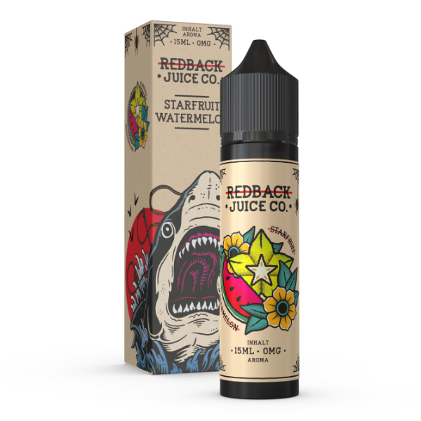Redback Juice Co - Starfruit Watermelon 15ml Longfill