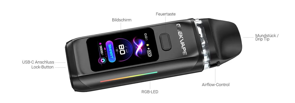 GeekVape, Digi Max Kit Silber