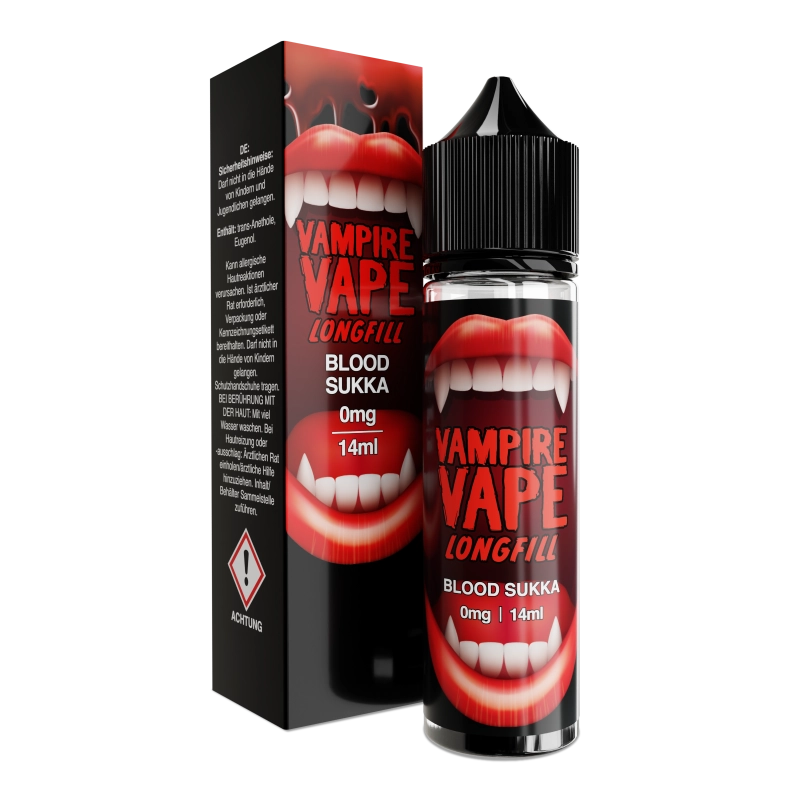 Vampire Vape 14ml Longfill - Blood Sukka