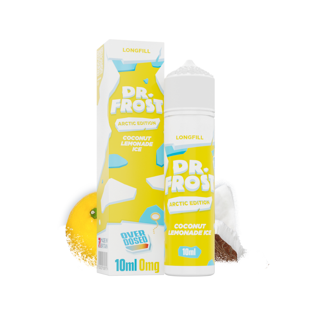 Dr. Frost Arctic Edition Longfill 10ml - Coconut Lemonade Ice