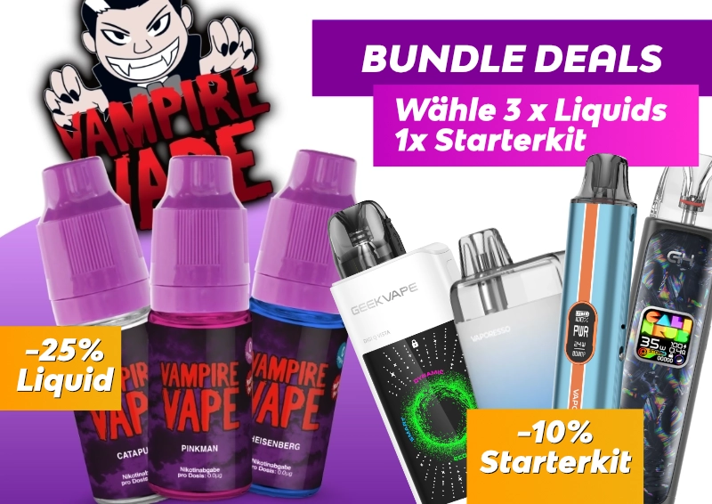 Vampire Vape 10ml Bundle