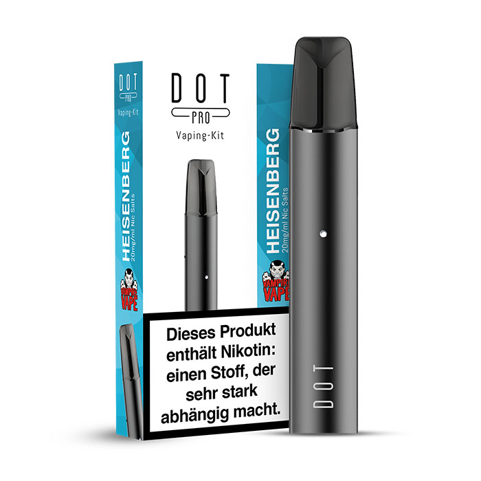 Dot Pro Vape Starterkit 20mg Heisenberg NicSalt + Tobacco