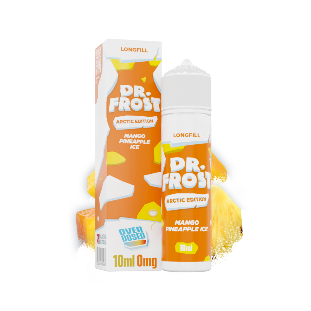 Dr. Frost Arctic Edition Longfill 10ml - Mango Pineapple Ice