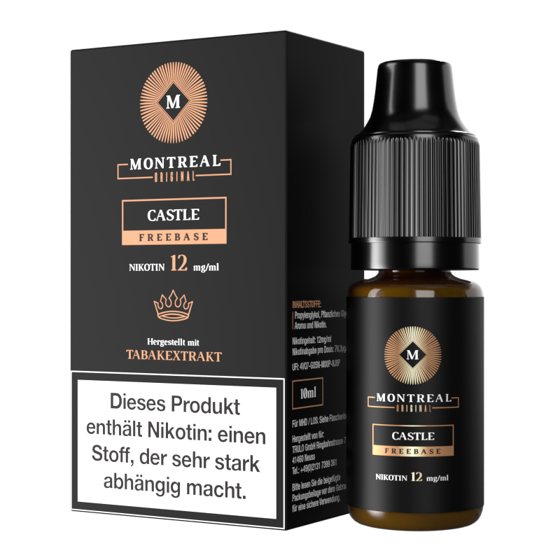 Montreal Original, Castle - 10ml Freebase - 12mg