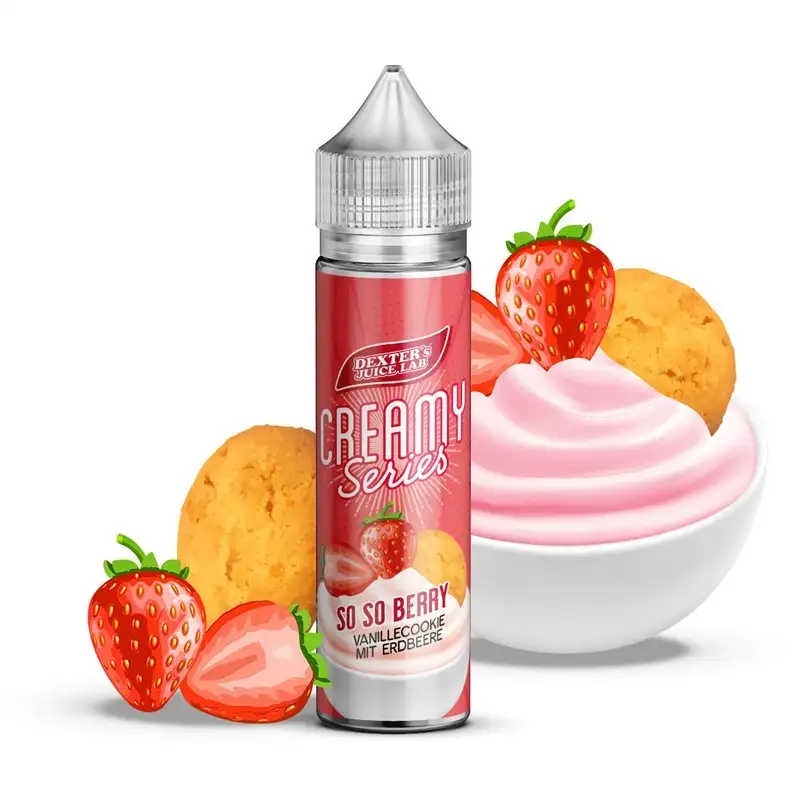 Dexter's Juice Lab, Creamy Series So So Berry 10ml Longfill