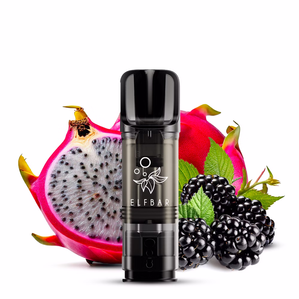 Elfbar, ELFA CP Prefilled Pod, Dragonfruit Blackberry 20mg