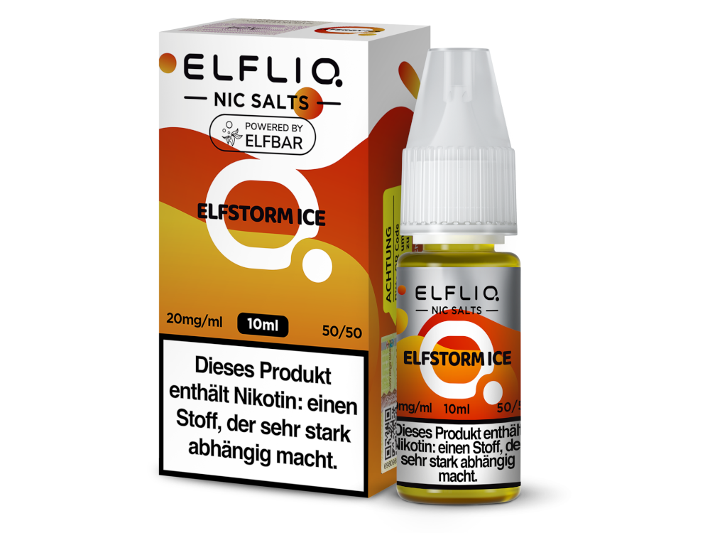 ELFLIQ, Elfstorm Ice, Nikotinsalz Liquid 10mg 10ml