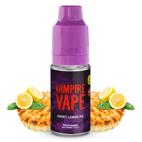 Sweet Lemon Pie E-Liquid - 0mg