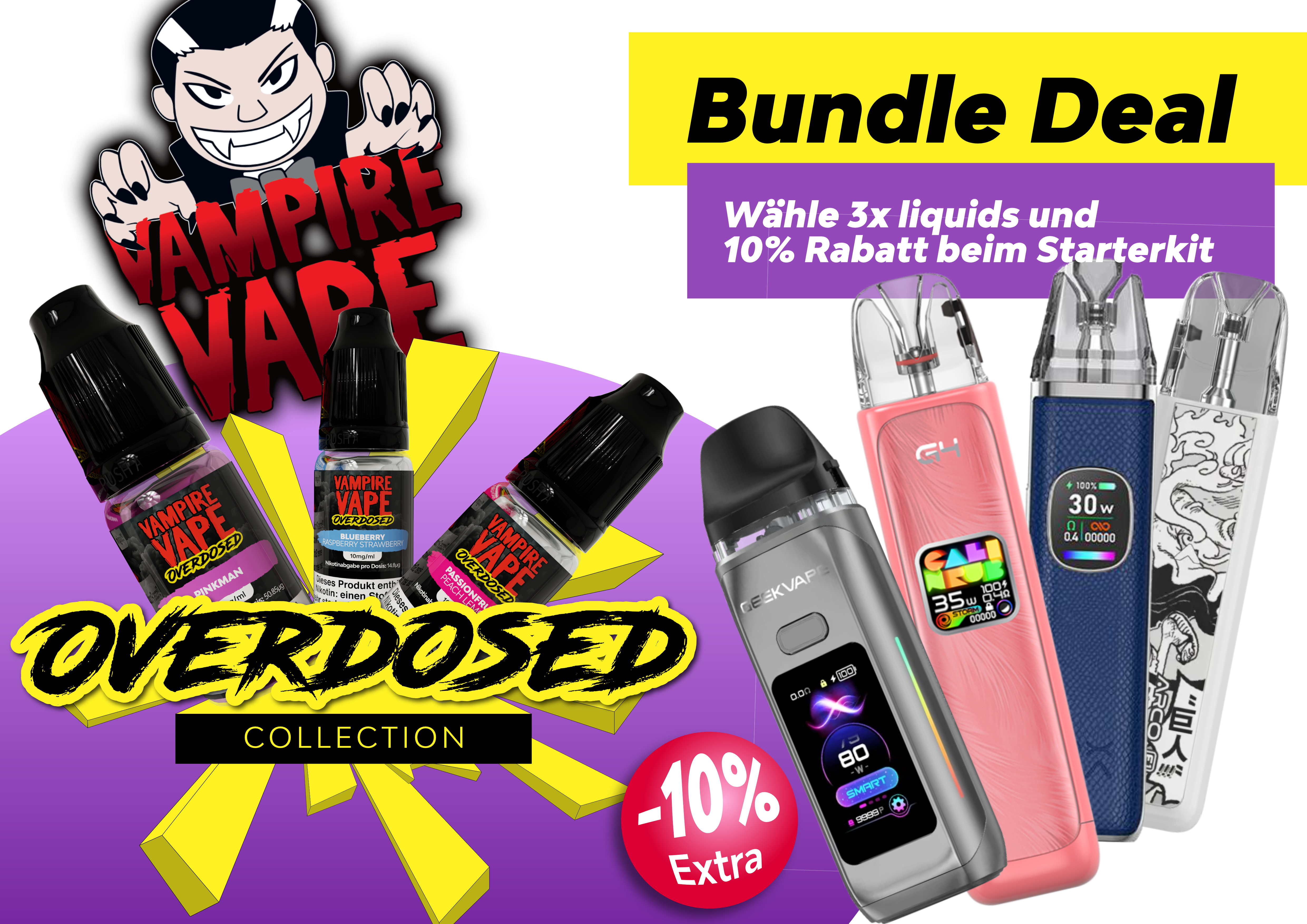 Vampire Vape Overdosed Bundle